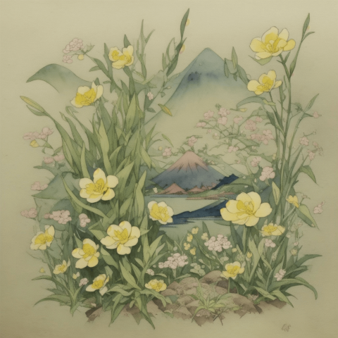 Mixed Chinese Summer Flowers
